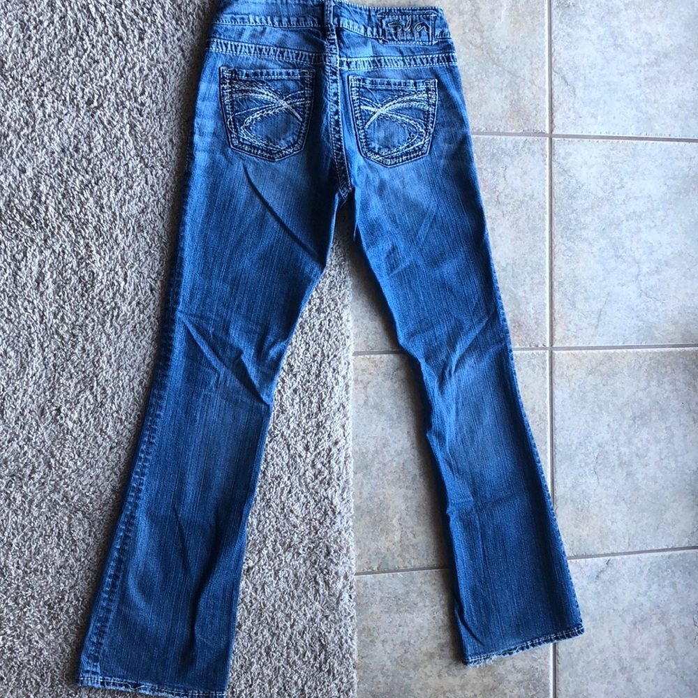 Silver jeans